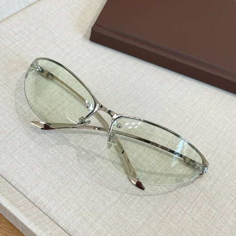 Daring Metal Cat Eye Sunglasses