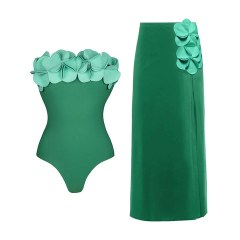 Radiant Petal One-Piece Swimsuit