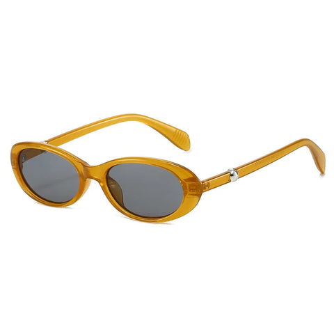 Audacious Oval Retro Sunglasses