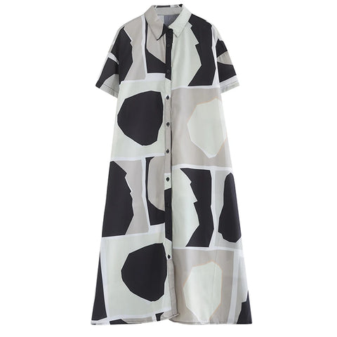 Limitless Printed Patchwork Maxi Dress