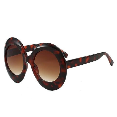 Radiant Oversized Round Sunglasses