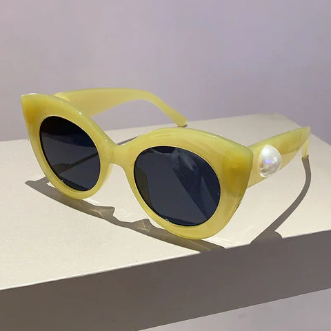 Worthy Pearl Cat Eye Sunglasses