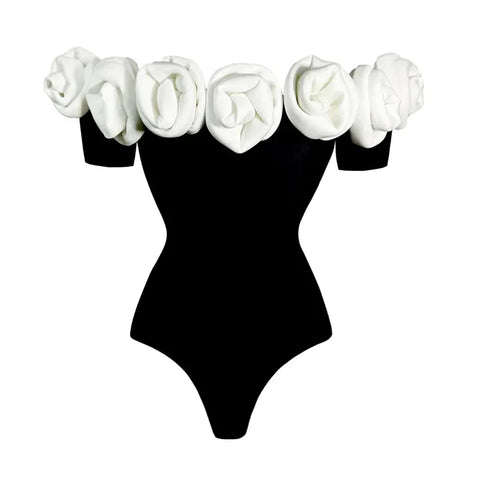 Radiant Ruffle Floral One-Piece Swimsuit