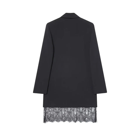 Confident Lace Blazer Mini Dress