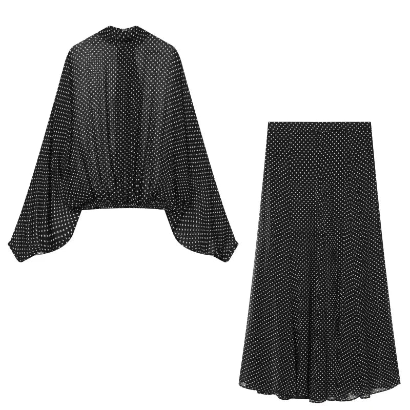 Sovereign Polka Dot Two-Piece Set
