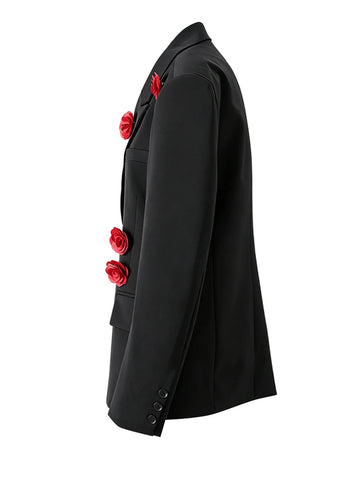 Audacious Floral Detail Blazer