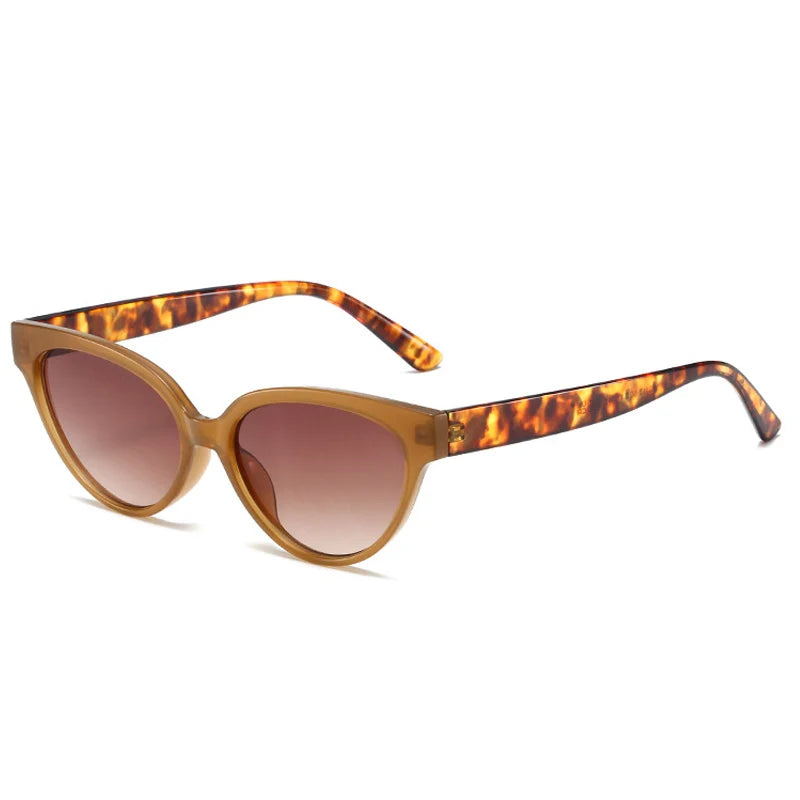 Daring Cat Eye Resin Sunglasses