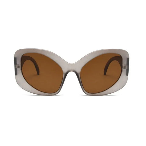 Daring Oversized Plastic Sunglasses