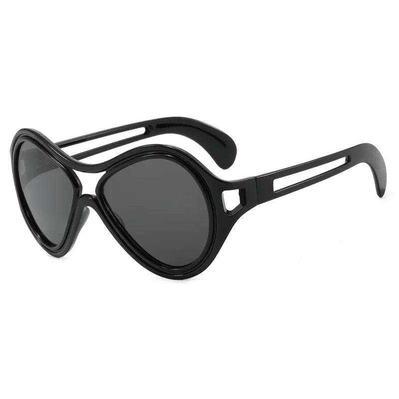 Free Spirit Plastic Oversized Sunglasses