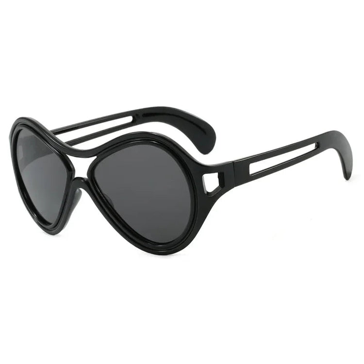 Free Spirit Plastic Oversized Sunglasses