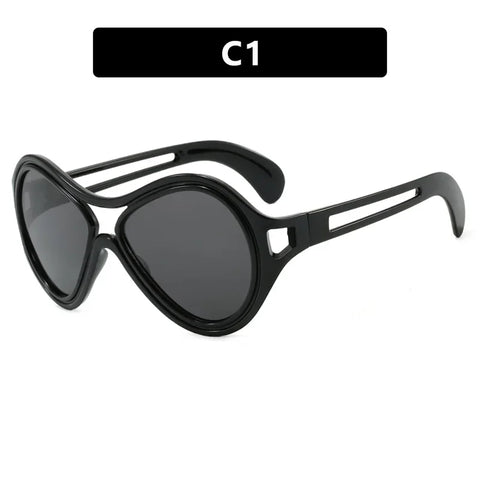 Free Spirit Plastic Oversized Sunglasses