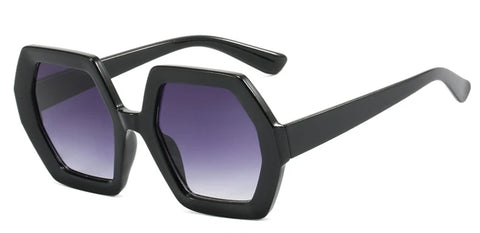Audacious Irregular Oversized Sunglasses