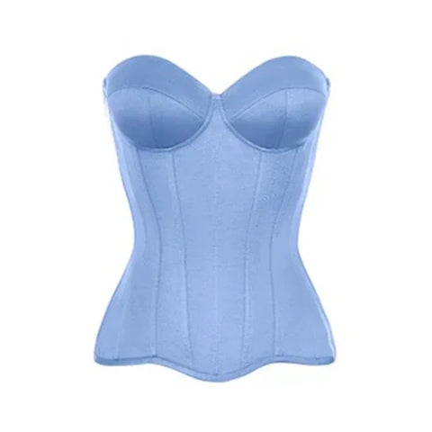 Confident Strapless Cropped Top