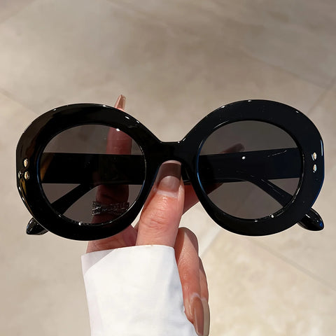 Fearless Round Gradient Sunglasses