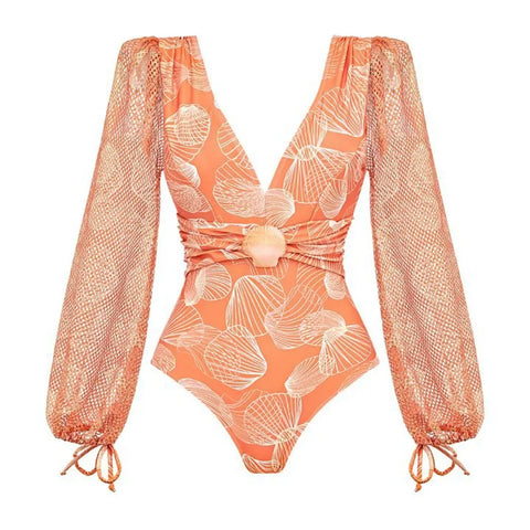 Boundless Shell Print Bikini Set