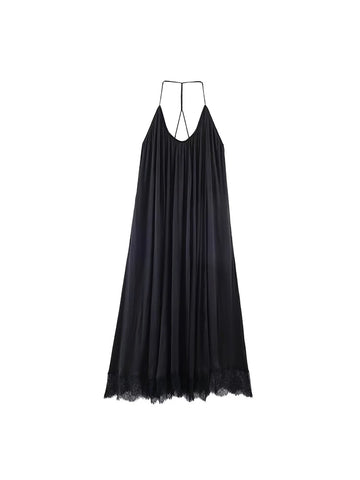Free Spirit Flowy Halter Maxi Dress