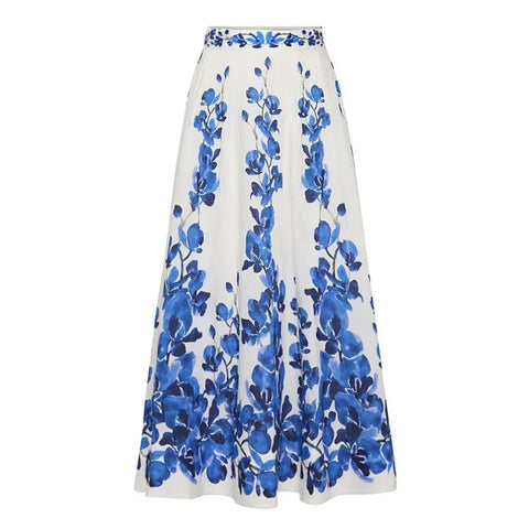 Wanderlust Printed High-Waist Bikini Set