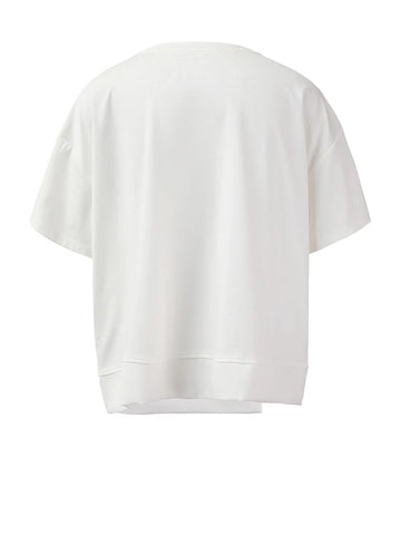 Liberated Asymmetrical Cotton T-shirt