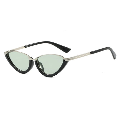 Fierce Gold Cat Eye Sunglasses