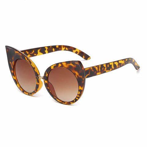 Audacious Oversized Cat Eye Sunglasses
