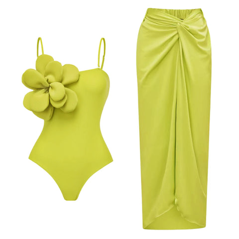 Radiant Floral One-Piece Swimsuit