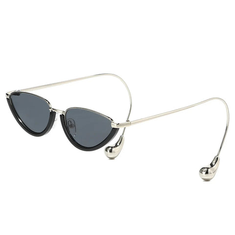 Daring Gold Cat Eye Sunglasses