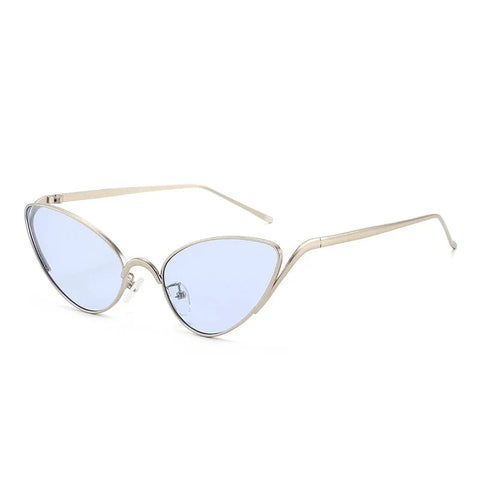Fierce Gold Cat Eye Sunglasses