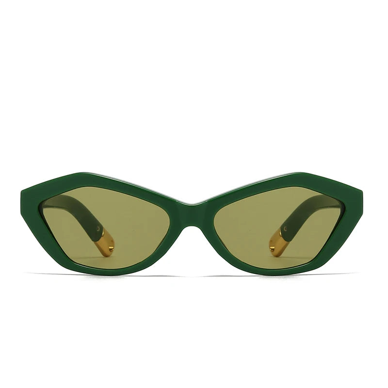 Daring Cat-Eye Geometric Sunglasses
