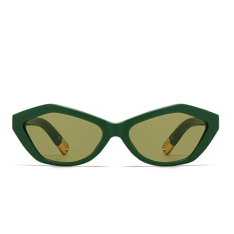 Daring Cat-Eye Geometric Sunglasses