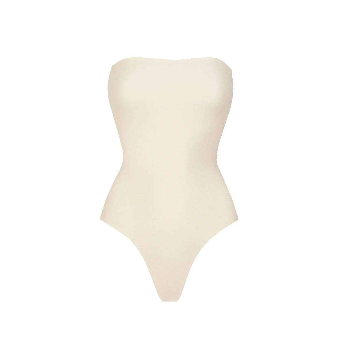 Radiant Strapless Solid Swimsuit Set