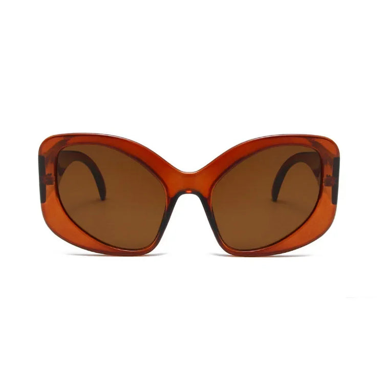 Daring Oversized Plastic Sunglasses