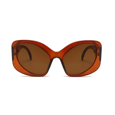 Daring Oversized Plastic Sunglasses