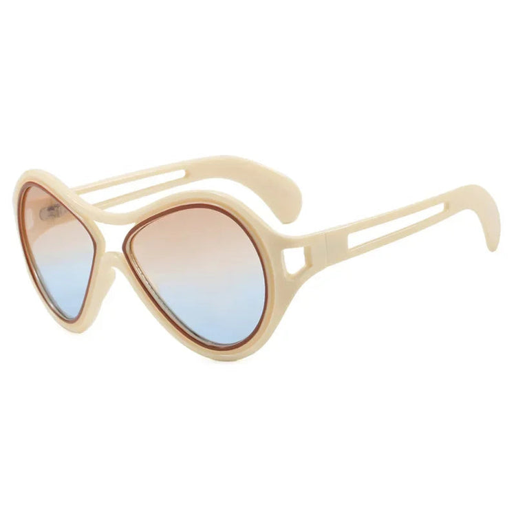 Free Spirit Plastic Oversized Sunglasses
