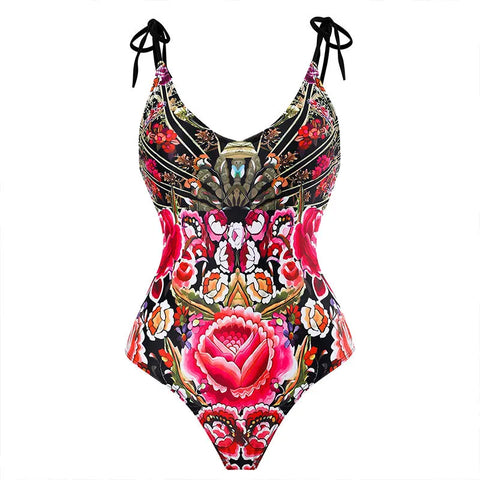Free Spirit Floral Printed One-Piece