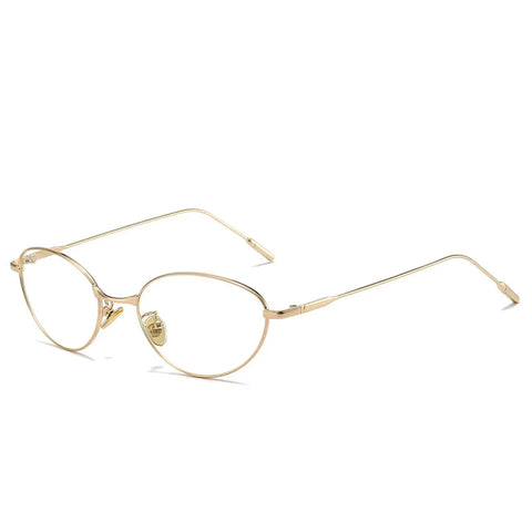 Confident Oval Metal Sunglasses
