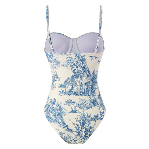Sovereign Printed Wrap Bikini Set