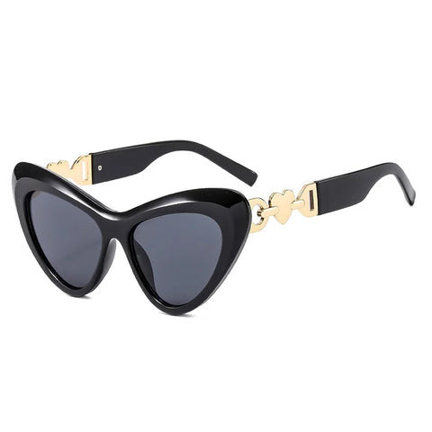 Confident Vintage Cat Eye Sunglasses
