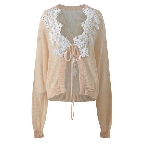 Radiant Knit Ruffle Two-Piece Set