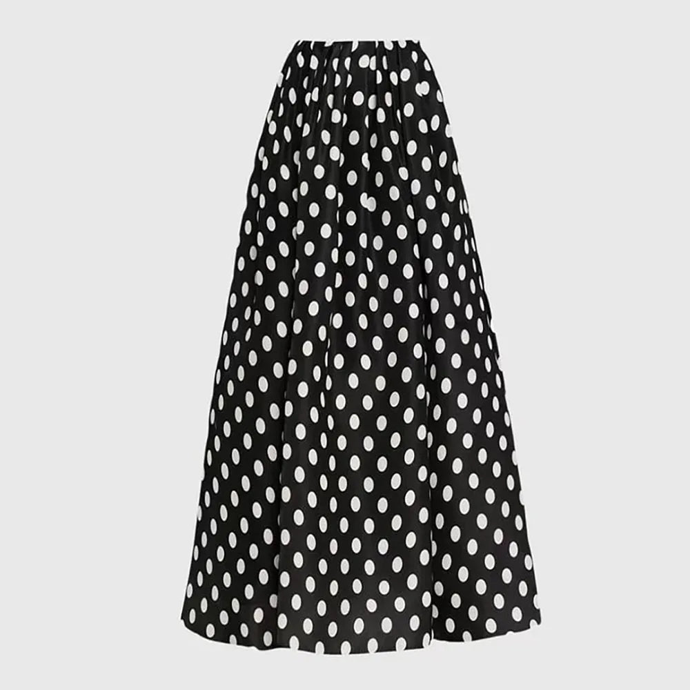 Confident Polka Dot Ruffle Bikini Set