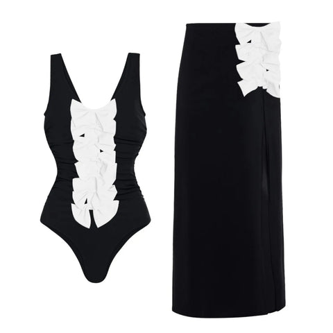 Radiant Petal One-Piece Swimsuit