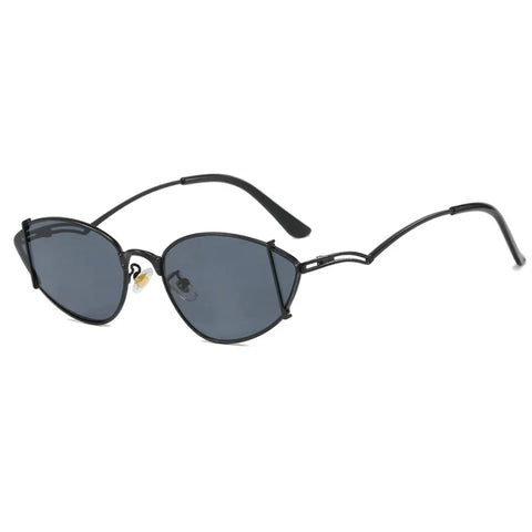 Daring Gold Cat Eye Sunglasses
