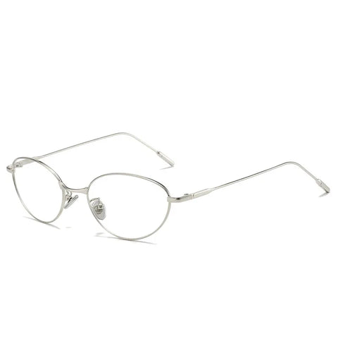 Confident Oval Metal Sunglasses