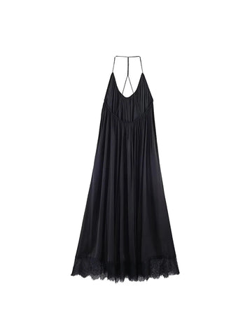 Free Spirit Flowy Halter Maxi Dress