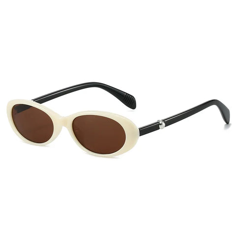 Audacious Oval Retro Sunglasses