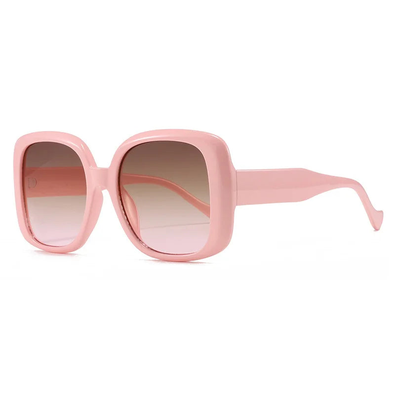 Radiant Square Leopard Sunglasses
