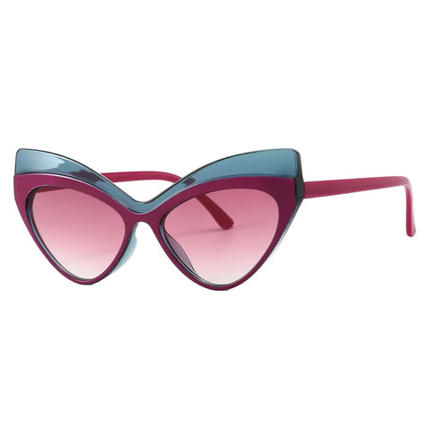 Audacious Vintage Cat Eye Sunglasses