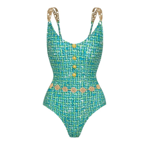 Vibrant Ruffle Floral Bikini Set