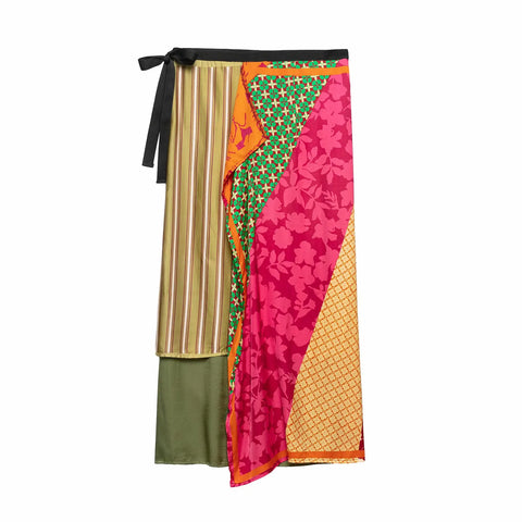 Wild Heart Printed Midi Skirt Set