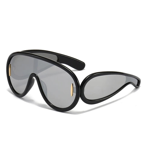 Daring Oversized Wave Sunglasses