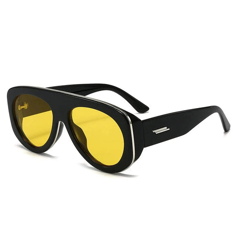 Audacious Oversized Pilot Sunglasses